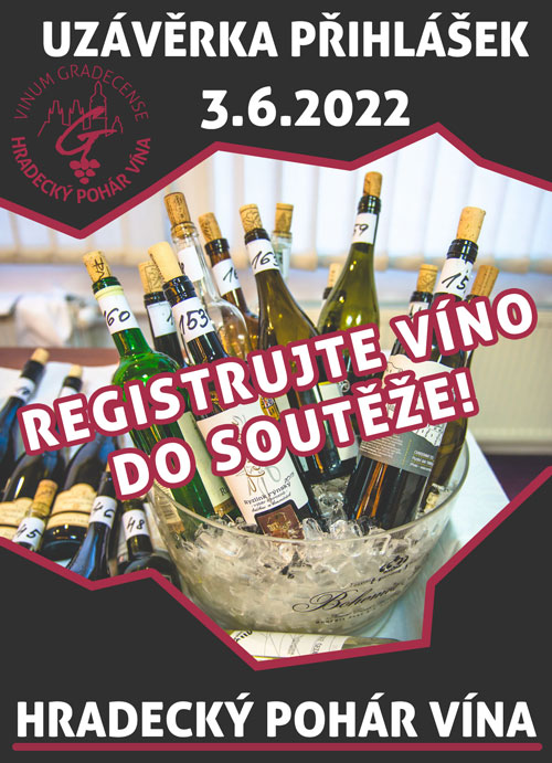 Registrujte víno do soutěže!